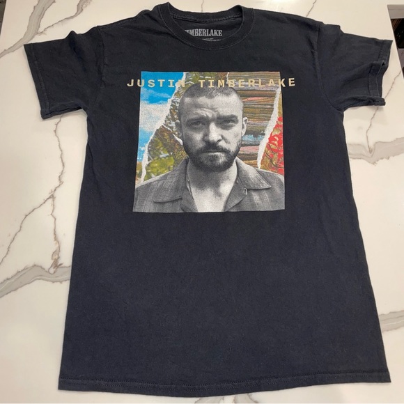 Justin Timberlake Music Concert Man Of The Woods Tour T-Shirt Size S - Picture 2 of 8
